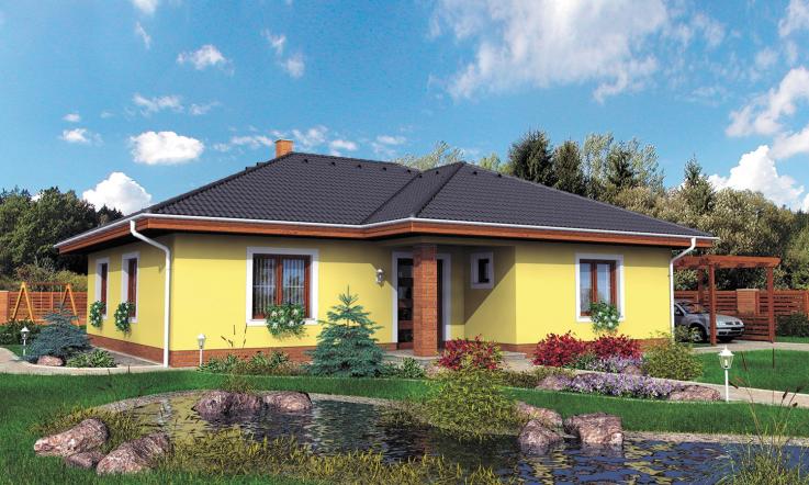 projekt domu BUNGALOW 2